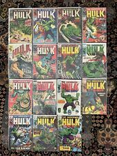 The Incredible HULK Vintage Marvel Comics LOT #102-127 1968 Silver Age Stan Lee picture