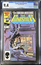 🔑🔥🔥🔥Punisher Limited Series #4 CGC 9.4 Zeck Cover Marvel Comics 1986 246009 picture