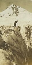 Antique Photos Of Elliot Glacier Mt Hood Or. USA 1905 H C White & Co Publisher picture
