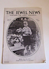 The Jewel News May 1928 Newsletter for Homemakers Jewel Tea CO Autumn Leaf picture