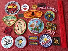 Lot of 20 Boy Scout BSA Camp Patches Wild West Westchester Putnam NY Webeloree + picture