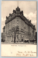 c1900s Willard Hotel Washington DC Antique Undivided Back Vintage Postcard picture
