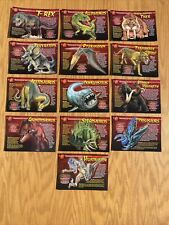 Weird n' Wild Educational Dinosaur Cards T REX ~ Stegosaurus ~ Velociraptor WOW picture