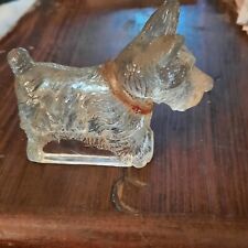 VINTAGE JEANNETTE CANDY CONTAINER ♡ SCOTTY DOG SCOTTISH TERRIER ♡ 4” X 3.5