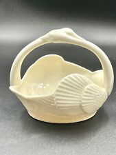 Lenox Legacy Bowl Bride’s Two Swan Basket Trinket Candy Dish Handled Made In USA picture