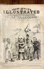 Frank Leslie’s Illustrated Newspaper New York 1872 Skull Hooded KKK Cover RARE picture