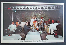 Frog Man Band Court of Two Sisters New Orleans LA Unposted Chrome Postcard picture