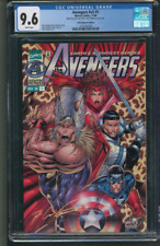 Avengers #v2 #1  CGC 9.6 NM White Pages Gold Signature Edition Rob Liefeld picture