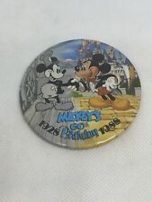 Vintage Disney Mickey Mouse 60th Birthday 1928-1988 Pin Button Badge 3