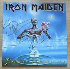 BRUCE DICKINSON Signed Iron Maiden Seventh Of A Son Vinyl Rare Exact Photo Proof picture