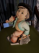 Large 11” Tall Hummel Merry Wanderer Figurine HUM (7/111) picture