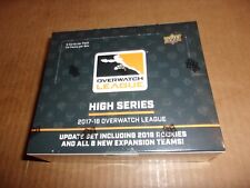 2017-18 Upper Deck High Series Overwatch League Trading Cards Box 24 Packs Updat picture