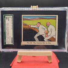 1937 Dick Tracy SGC 8 NM/MT Caramels Card # 122 The Convicts Hit The Hay Nice  picture