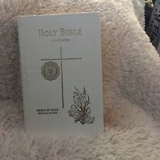 Vtg Holy Bible Illustrated Prince of Peace Catholic Edition 1976 New American picture