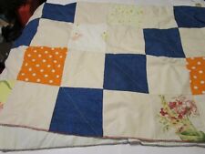 Vintage Bessie Alexander Kinston,NC Handmade Patch Quilt Religious See Pics EUC picture