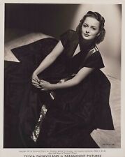HOLLYWOOD BEAUTY OLIVIA DE HAVILLAND PARAMOUNT PORTRAIT 1940s ORIG Photo C33 picture