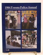 VTG 1984 Fresno California Police Annual Cop Magazine Year Book Yearbook Booklet picture