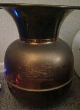 Union Pacific Railroad Brass Copper Spittoon Vintage Taiwan Made picture