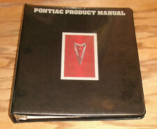 Original 1977 Pontiac Product Manual Dealer Album Firebird Trans Am Grand Prix picture