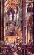Postcard ENG London Tuck 7033 The Choir Westminster Abbey picture