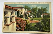 1930s Cover Postcard Tijuana to Modesto CA Agua Caliente Tijuana Mexico Hotel picture