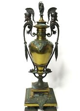 Early 19th Century Antique French Empire Bronze Urn picture