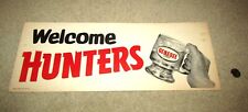 1960's GENESSE beer WELCOME HUNTERS cb sign NEW YORK picture