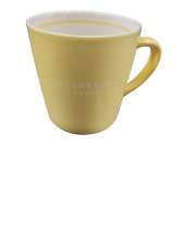 Vintage Starbucks Coffee Mug 2004 Limited Edition Spring Yellow Pastel Mug 14oz picture
