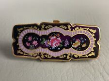 Vintage Stratton Lipview Lipstick Holder Mirror Compact Floral England picture