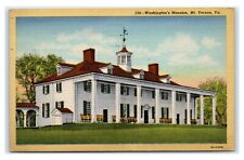 Postcard Washington's Mansion, Mt Vernon VA 1948 D119 picture