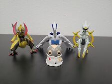 Pokémon Shodo Lot 3” Bandai Articulated Figure Set Arceus Lugia Haxorus Lot picture