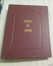 WINGS OF SONG Hymns, Unity Church Scarce Hymnal  Gospel Songs Songbook HB 1984 picture