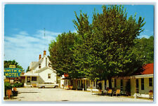 c1950's Smith's Motel State 104 Jacksonville Illinois IL Vintage Postcard picture