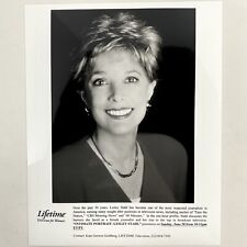 Intimate Portrait Lesley Stahl Vintage 1989 Lifetime Television Host Press Photo picture