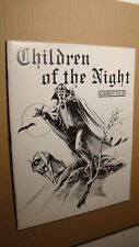 CHILDREN OF THE NIGHT 4 *HI-GR* DRACULA EASLEY ART KING KONG OMEN LEE BOND 1975 picture
