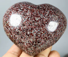 498g Natural Beauty Rare Red Garnet Quartz Crystal Stone Heart Mineral Specimens picture