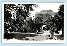 House Where Wren Died A Tuck Card RPPC Real Photograph Benches Ivy  Postcard C3 picture