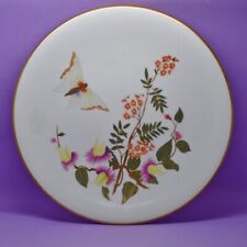 Royal Worcester 'Butterfly' Plate Antique England C1881 picture
