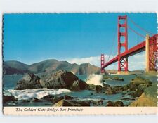 Postcard The Golden Gate Bridge San Francisco California USA picture