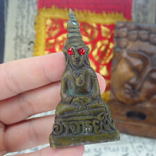 Phra Ngang Statue Holy Thai Amulet Rare Vintage Buddhism Talisman Ngang Buddha picture