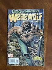MARVEL COMICS Legion of Monsters Werewolf by Night #1 2007 picture