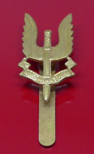 SAS Who Dares Wins Small Metal Cap Badge Copy Restrike picture