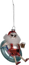 Primitives by Kathy Glass Ornament - Santa Floaty picture