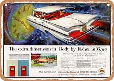 METAL SIGN - 1959 Chevy Impala Sport Sedan the Extra Dimension in is Time picture