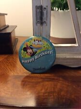 Disneyland Happy Birthday Button w/ Mickey Mouse & Cake ~ Disneyland Resort picture