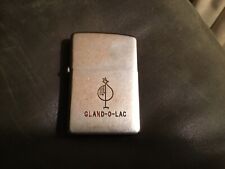 Vintage 1950's ZIPPO GLAND-O-LAC LIGHTER picture