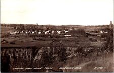 Iron Mine Town in Northern Michigan Real Photo Postcard #B-1566 picture