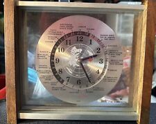 Vintage World Clock Rare not working picture