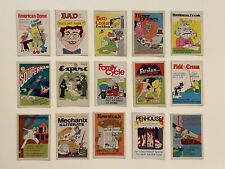 1973-1974 Fleer Crazy Magazine Covers Stickers 31 w/ repeats - Series 1/Series 2 picture