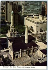 Postcard - Chicago's Old Water Tower and Pumping Station - Chicago, Illinois picture